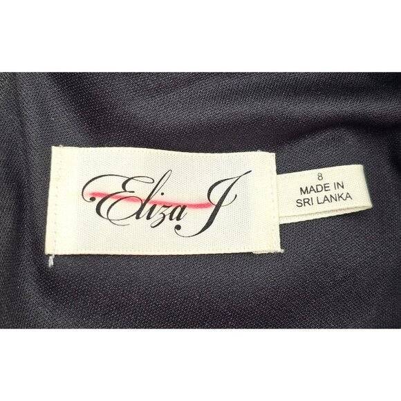 Women's - Eliza J Floral Sleeveless Dress, Size 8 - Picture 6 of 10